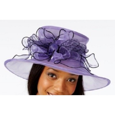  August Hats s Formal Wear Midbrim Dress Hat  Purple  One Size eb-79461840